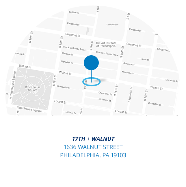 17th and Walnut 1636 Walnut Street Philadelphia PA 19103